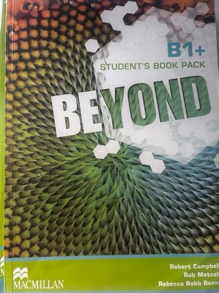 Libro inglés B1. Student’s book.