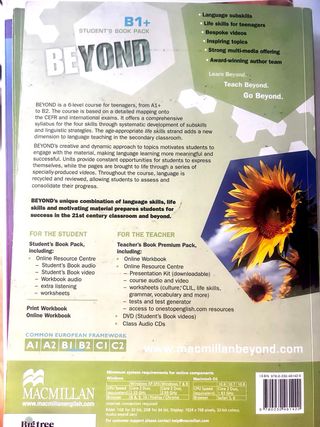 Libro inglés B1. Student’s book.