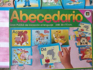 3 puzzles educativos años '80