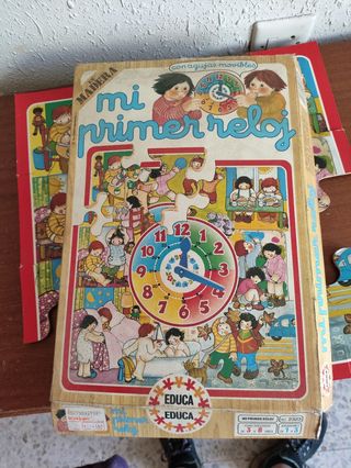 3 puzzles educativos años '80