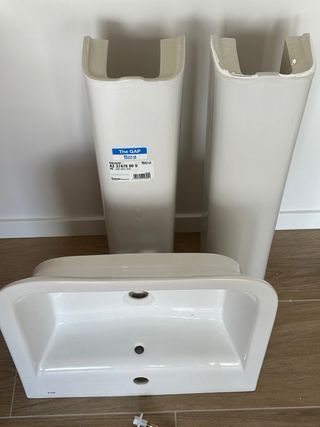 2 lavabos ROCA Serie The GAP