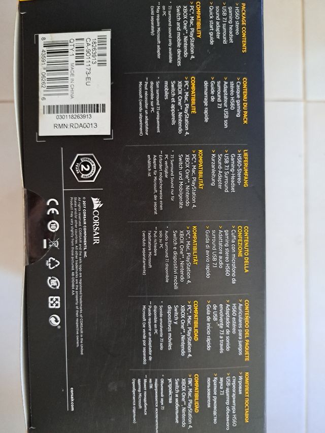 OFERTÓN. CORSAIR HS60