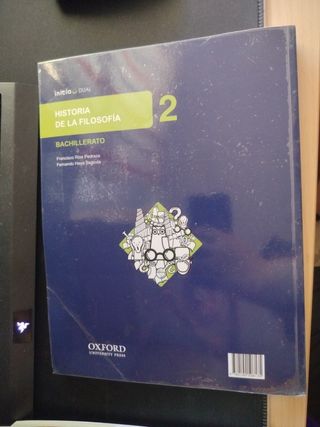 Libro Filosofía 2°Bach Oxford