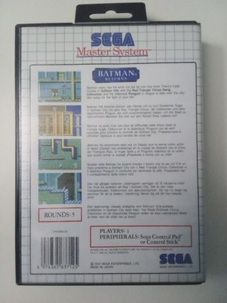 Juego sega máster system 