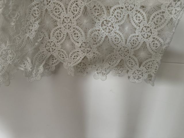 Vestido encaje blanco roto de Love M. Talla L