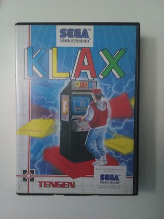 Klax sega máster system 