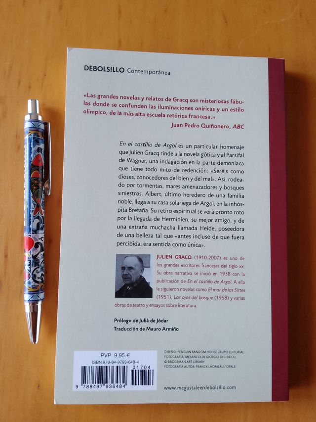 "En el castillo de Argol", Julien Gracq