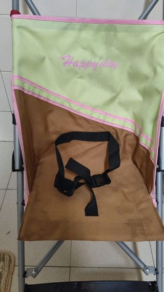 Carro de niños plegable para viaje.