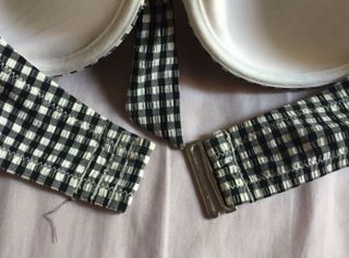 Bikini Etam 90D 38-40. Copa dura. Cuadros vichy