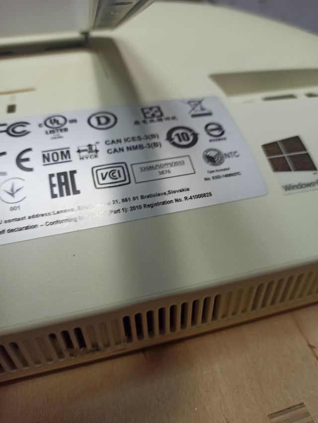 Ordenador Lenovo c260 funciona piezas