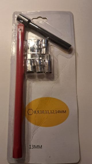 Llave lavabo flexible con 6 cabezales