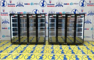 NEVERA AFANEH DE 4 PUERTAS FLORIDA-NEGRA