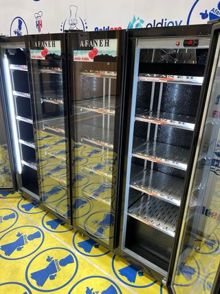 NEVERA AFANEH DE 4 PUERTAS FLORIDA-NEGRA