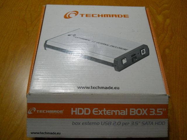 HDD External Box 3.5'' sata - usb 2.0 Techmade