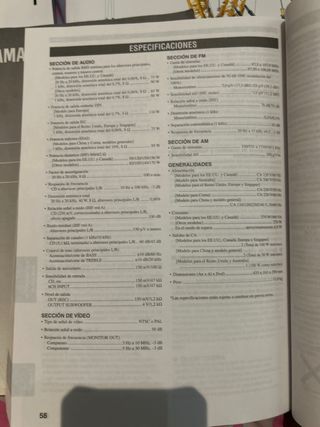 Amplificador yamaha 6.1 mas altavoces y subwofer