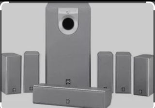 Amplificador yamaha 6.1 mas altavoces y subwofer