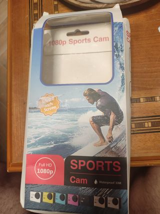 Cámara deportiva.