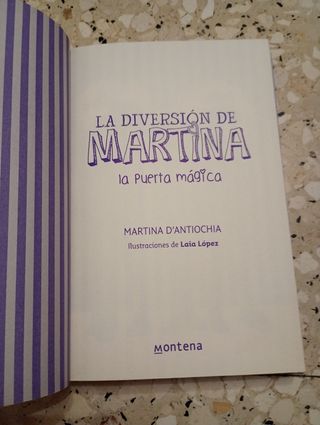Libro la diversión de Martina 