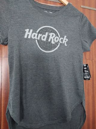 Camiseta hard rock cafe sevilla niña-mujer XS 