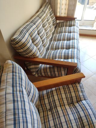 Sofá 3 Lugares + Sofá Individual