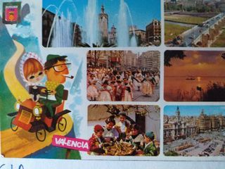 8 postales antiguas de Valencia