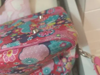 Bolso bebe tuctuc niña