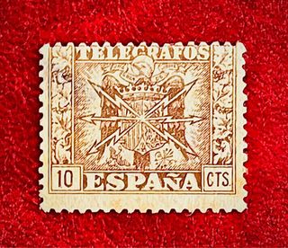 Curioso Lote 3 sellos Post Guerra Civil Española