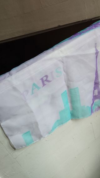 Pañuelo paris+ fular arrugado