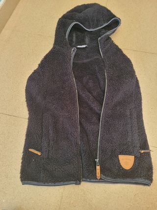 Chaleco pelo negro