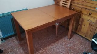 OFERTA Mesa madera maciza extensible