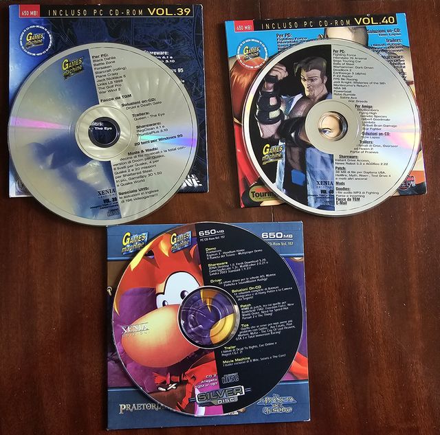 16 The Game Machine Silver Disk e Giochi