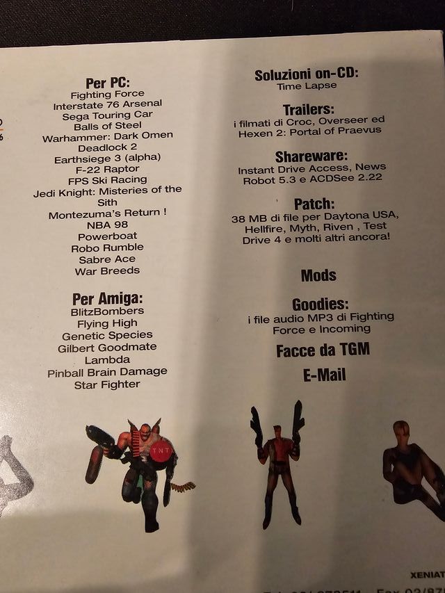 16 The Game Machine Silver Disk e Giochi