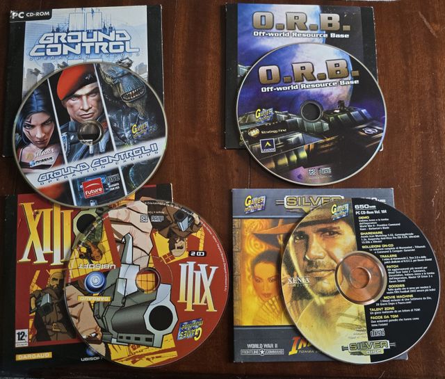 16 The Game Machine Silver Disk e Giochi