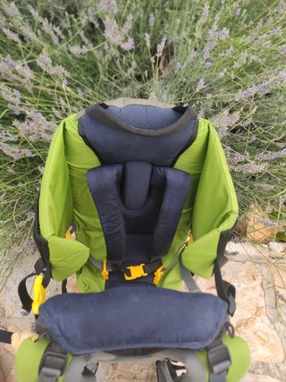 Mochila montaña bebé