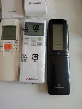 Mandos aire acondicionado