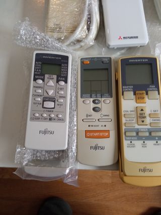 Mandos aire acondicionado