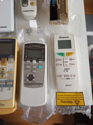 Mandos aire acondicionado