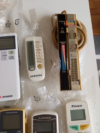 Mandos aire acondicionado