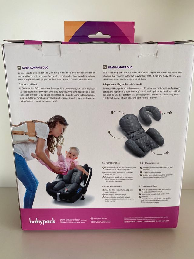 Cojin reductor confort Duo Babypack Nuevo