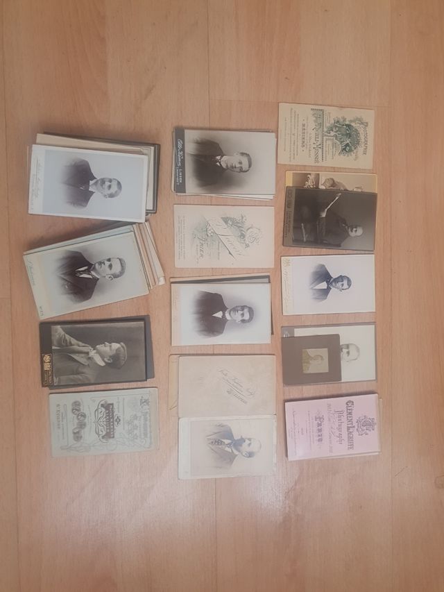 Fotografia formato cdv clásica carte de visite