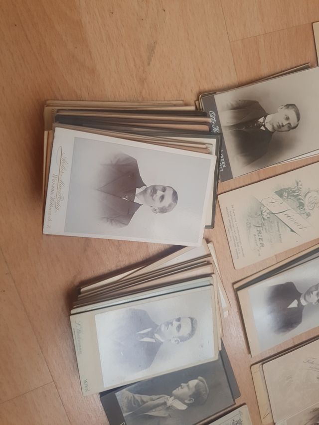 Fotografia formato cdv clásica carte de visite