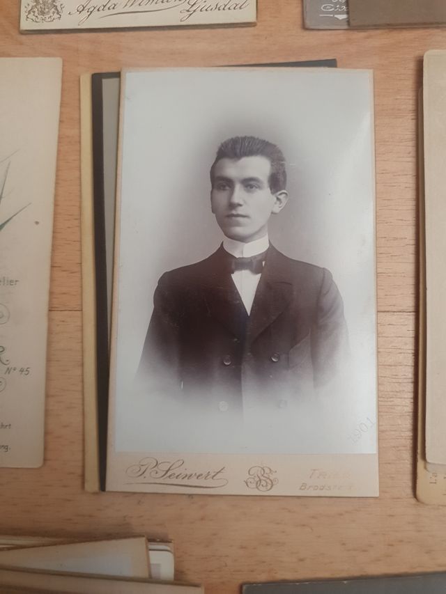 Fotografia formato cdv clásica carte de visite