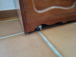 Mesa de TV clásica, 71x40, alto 82