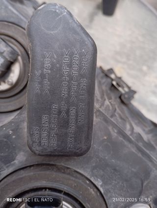 Faro delantero Toyota Corolla Verso