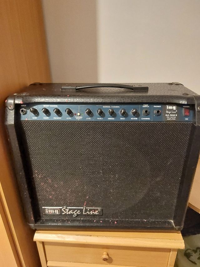 Amplificador guitarra stage line