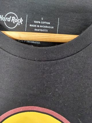 Camiseta hard rock cafe sevilla mujer L 