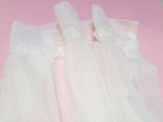 Coppia tende bianche con frappa
