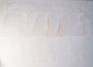 Coppia tende bianche con frappa