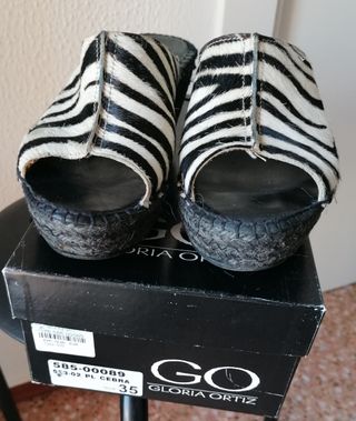 SANDALIAS PIEL GLORIA ORTIZ