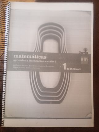 Libros bachillerato matemáticas